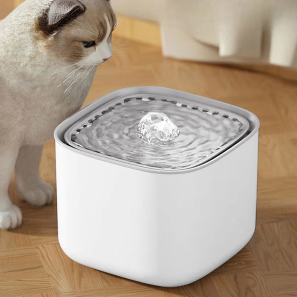 3L Cat Water Fountain Auto Recirculate Filter Large Capacity Filtring Cat Water Drinker USB Electric Mute Cats Water Dispenser